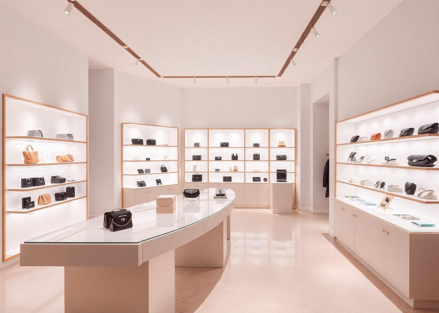 Modern retail interior